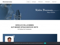 brennanvoice.de Webseite Vorschau