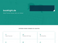 booklight.de Webseite Vorschau