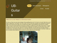 brennecke-guitars.de Webseite Vorschau