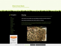 brennholz-beck.de Webseite Vorschau