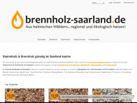 brennholz-saarland.de Webseite Vorschau