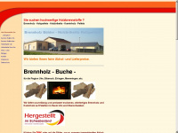 brennholz-ulm.de Webseite Vorschau