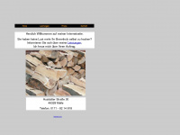 brennholzverarbeitung.de Webseite Vorschau