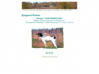 bretonische-vorstehhunde.com Webseite Vorschau