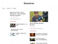 boomtron.com Webseite Vorschau