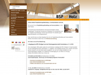 brettsperrholz.org Webseite Vorschau