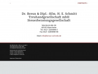 breun-schmitt.de Webseite Vorschau