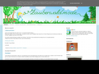 zauberwaldmode.blogspot.com Webseite Vorschau