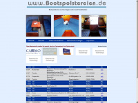boots-polstereien.de Webseite Vorschau