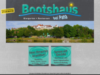bootshaus-marbach.de Webseite Vorschau
