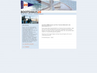 bootshaus20.de Webseite Vorschau
