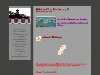 bridgeclub-koblenz.de Webseite Vorschau
