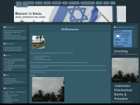 bridges-to-israel.de Webseite Vorschau
