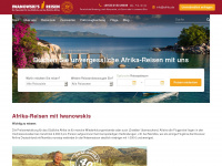 afrika.de Webseite Vorschau