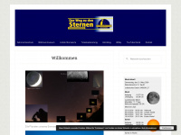 astronomieschule.de Webseite Vorschau