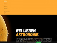astronomie-mainz.de Webseite Vorschau