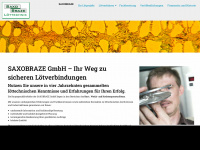 saxobraze.de Webseite Vorschau