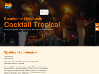 cocktailtropical.de Webseite Vorschau