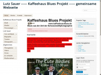 kaffeehaus-blues.de Webseite Vorschau