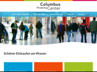columbus-center.de Webseite Vorschau