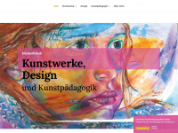 kunstwerke-design.de Webseite Vorschau