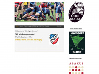 odin-rugby.de Webseite Vorschau