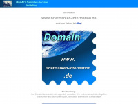 briefmarken-information.de Webseite Vorschau