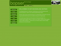 bopser-appartements.de Webseite Vorschau
