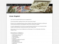 briefmarken-werner.de Webseite Vorschau