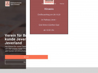 briefmarkenfreunde-jever-jeverland.de Webseite Vorschau