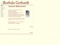 borbalagerhardt.de Webseite Vorschau