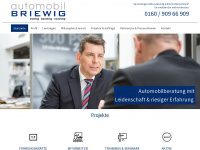 briewig.com Webseite Vorschau