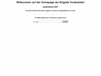 brigade-vorderpfalz.de Webseite Vorschau