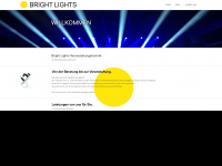 brightlights.de Webseite Vorschau