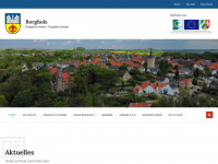 borgholz.de Webseite Vorschau