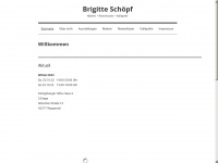 brigitte-schoepf.de Webseite Vorschau
