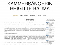 brigittebauma.de Webseite Vorschau