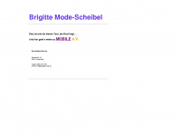 brigittemode.de Webseite Vorschau