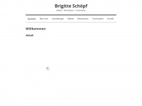 brigitteschoepf.de Webseite Vorschau