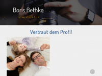 borisbethke.de Webseite Vorschau