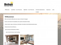 borkum-ferienwohnung.com Webseite Vorschau