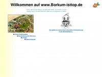 borkum-isttop.de Webseite Vorschau