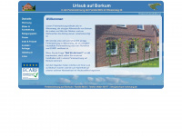 borkum-wohnung.de Webseite Vorschau