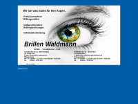 brillen-waldmann.de Webseite Vorschau