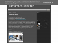 bornemann-etiketten.blogspot.com Webseite Vorschau