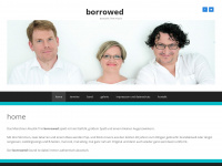 borrowed-music.com Webseite Vorschau