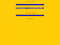 bringdienst-suche.de Webseite Vorschau