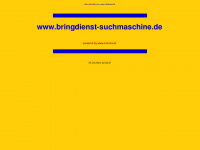 bringdienst-suchmaschine.de Webseite Vorschau