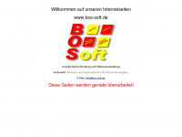 bos-soft.de Webseite Vorschau