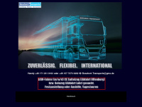 boschert-transporte.de Webseite Vorschau